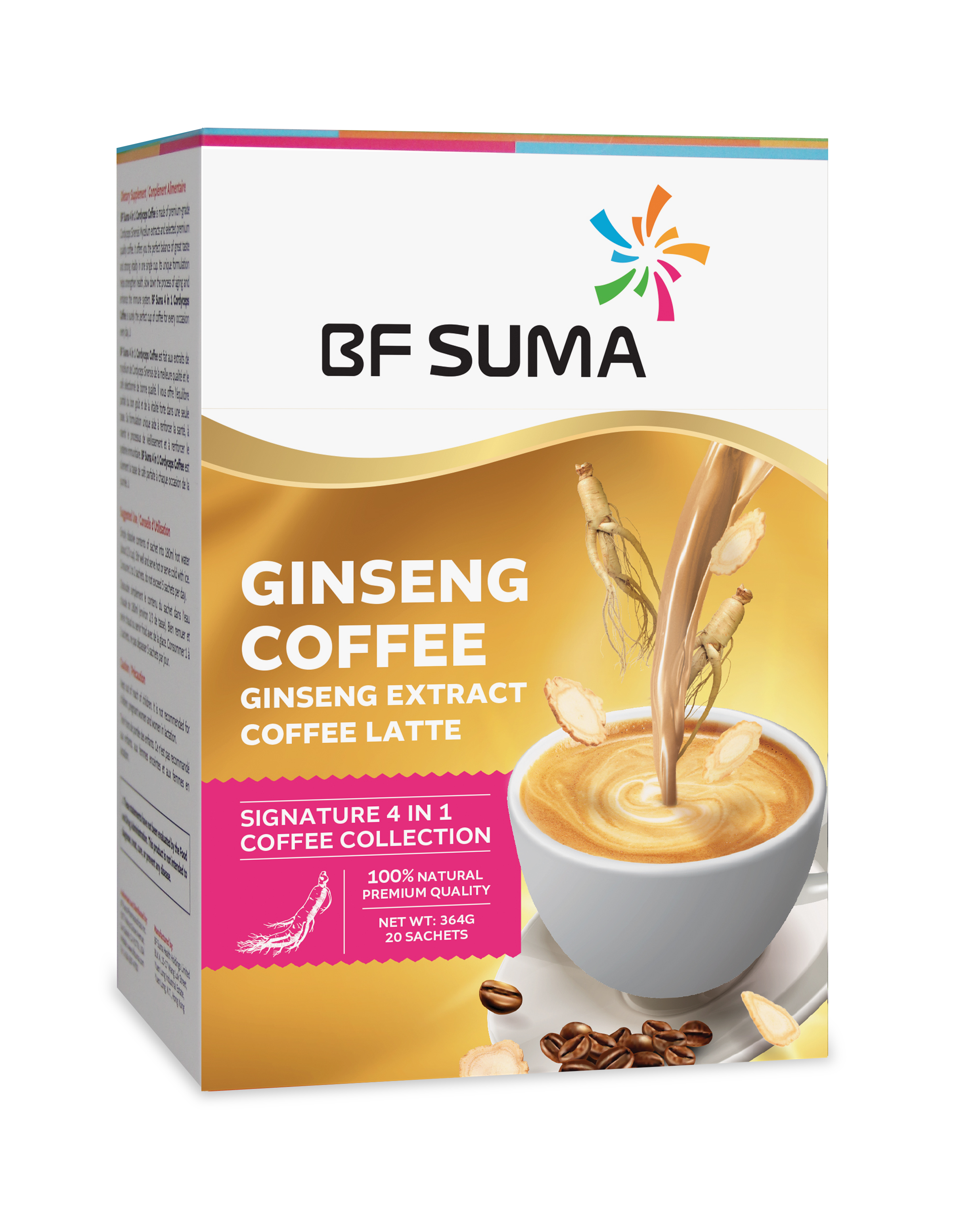 4 in 1 Ginseng Coffee 四合一人蔘咖啡