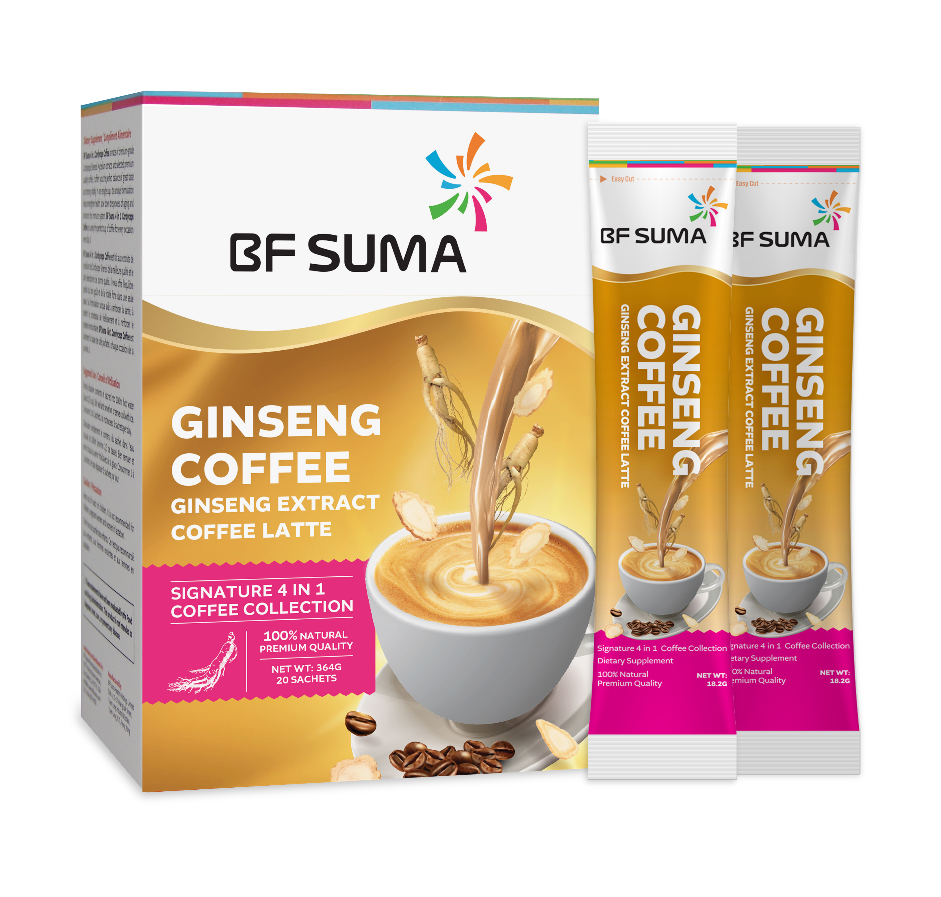 4 in 1 Ginseng Coffee 四合一人蔘咖啡