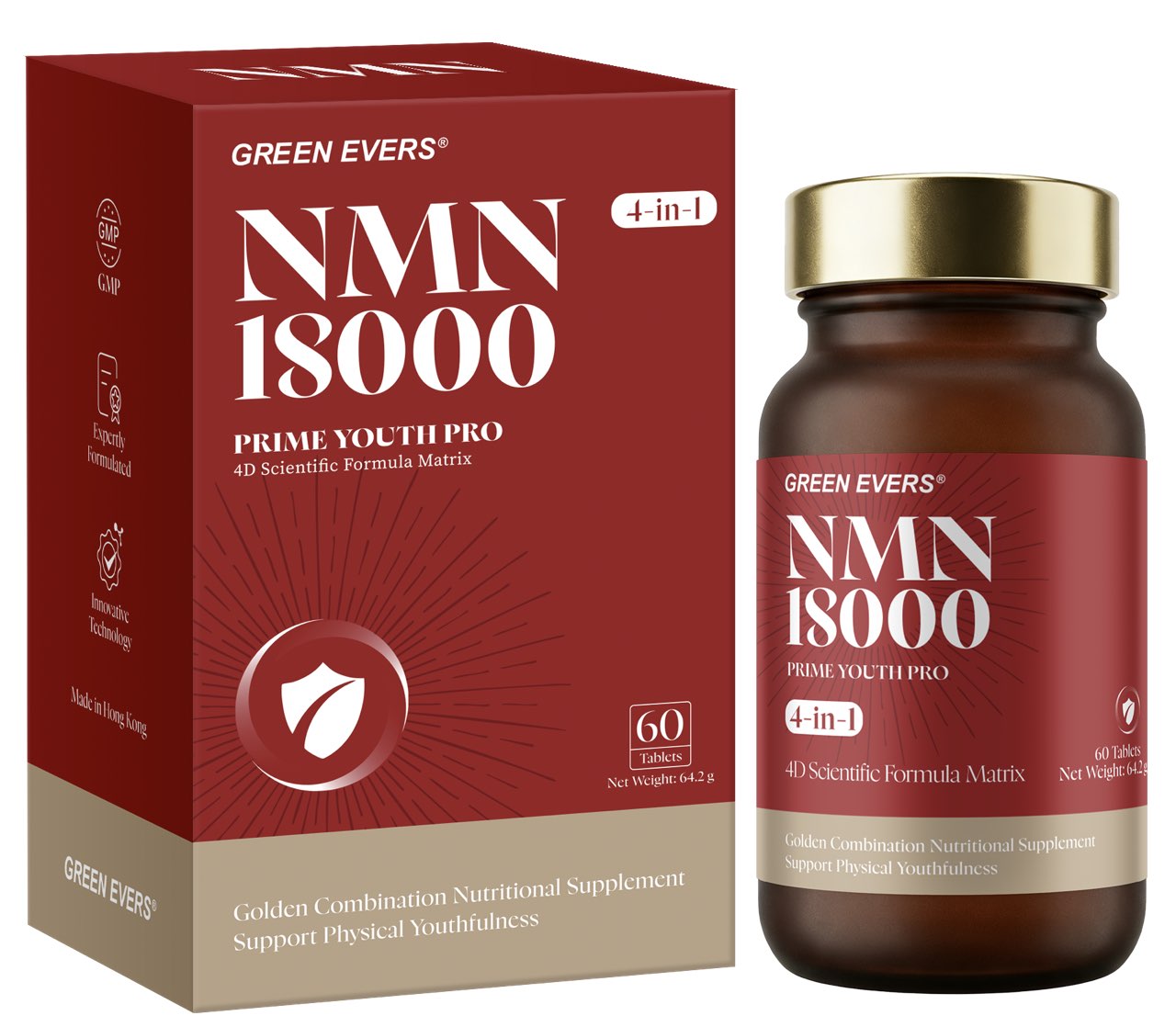 NMN 18000 青春煥能片 (60片)